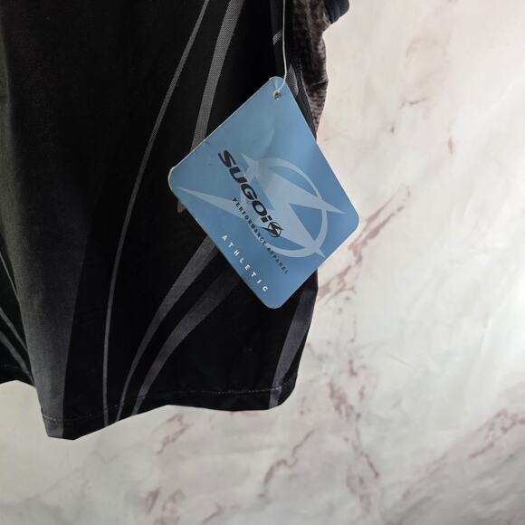 Sugoi Cycling Jersey Womens XL Black Rush Tri Tank Triathlon Bike Zip Pocket - Picture 4 of 10